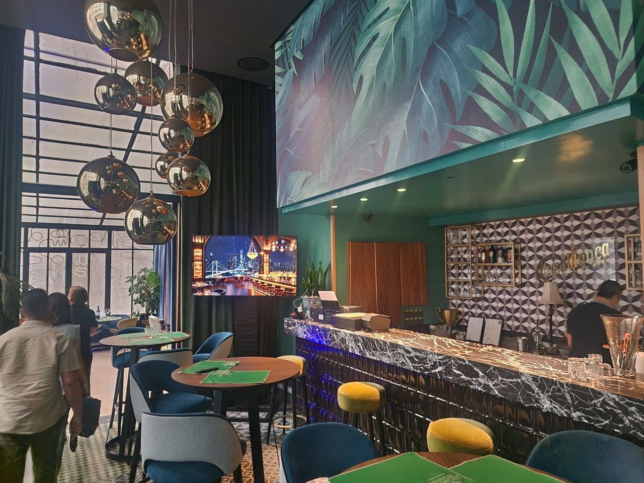 Intérieur du restaurant